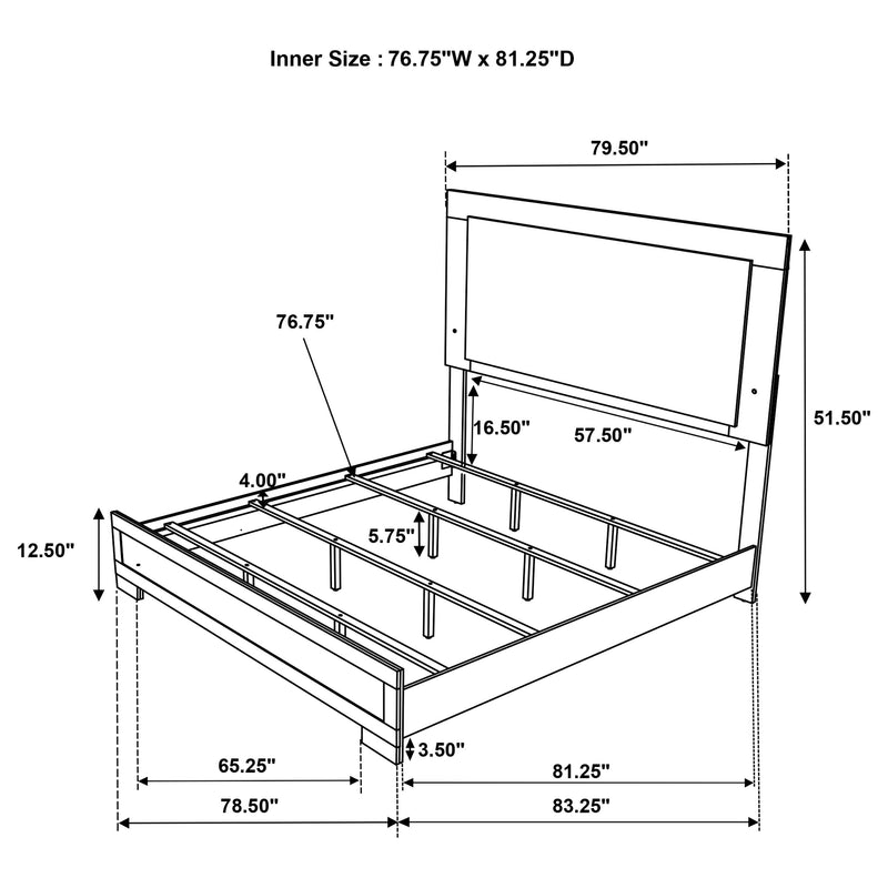 Hyland 4 Pc Bedroom Set