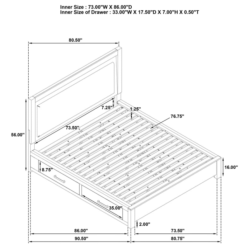 Kenora 5 Pc Bedroom Set