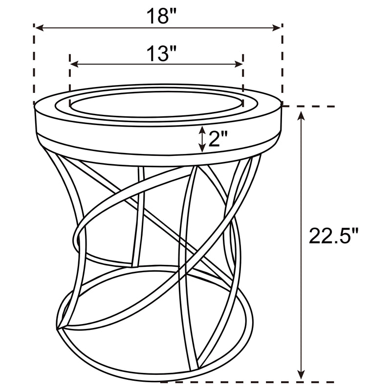 Elise End & Side Table