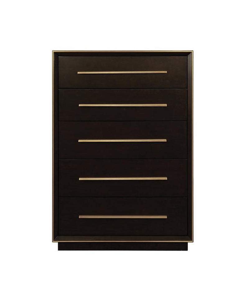 Durango 5-drawer Chest Smoked Peppercorn