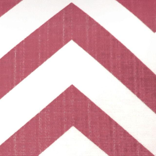 Zoe Red Chevron 18" X 18" Pillow, Red Chevron (2/CTN)