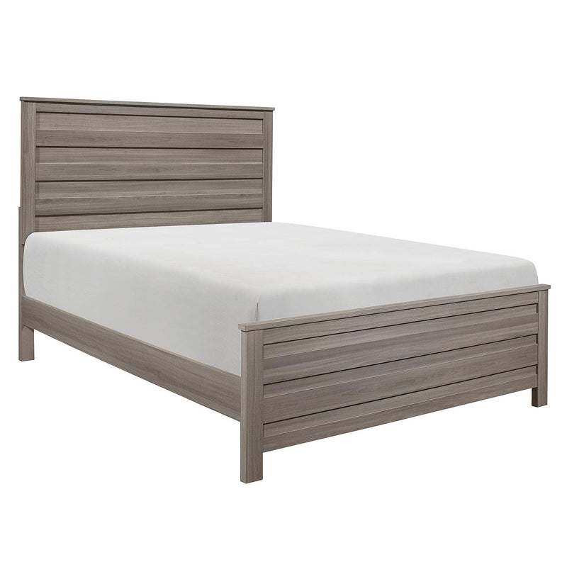 Waldorf King Panel Bed in Dark Gray 1902K-1EK*