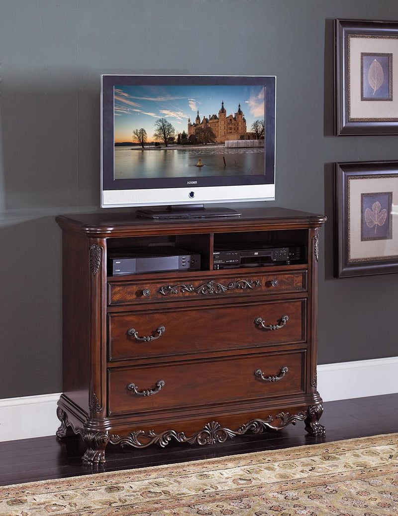 Deryn Park TV Chest in Cherry 2243-11 image