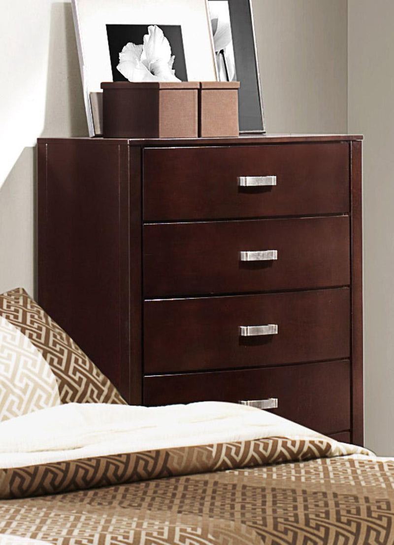 Lyric 5 Drawer Chest in Dark Espresso 1737NC-9 image