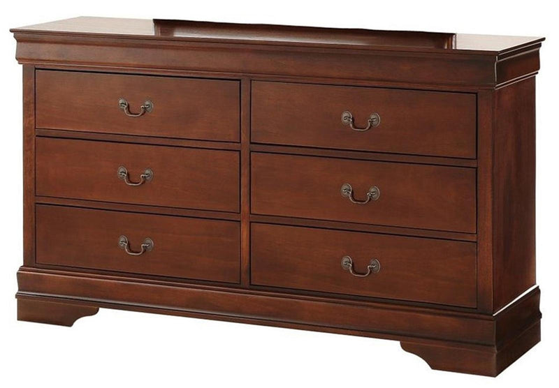 Mayville 6 Drawer Dresser in Brown Cherry 2147-5 image