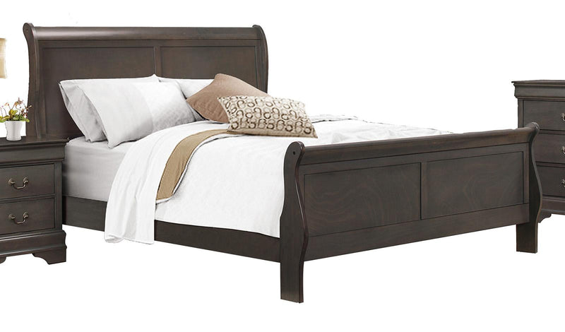 Mayville Queen Sleigh Bed in Gray 2147SG-1 image