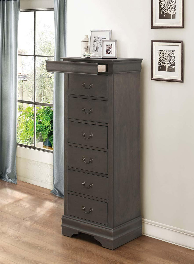 Mayville 6 Drawer Lingerie Chest in Gray 2147SG-12 image