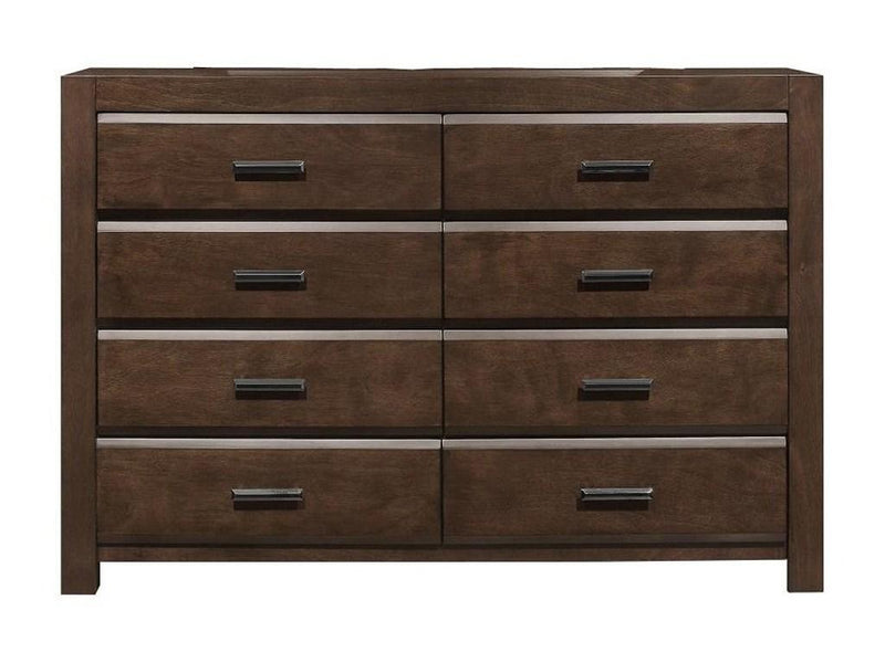 Erwan 8 Drawer Dresser in Dark Walnut 1961-5 image