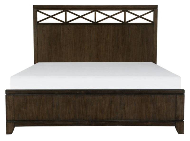 Griggs King Panel Bed in Dark Brown 1669K-1EK* image