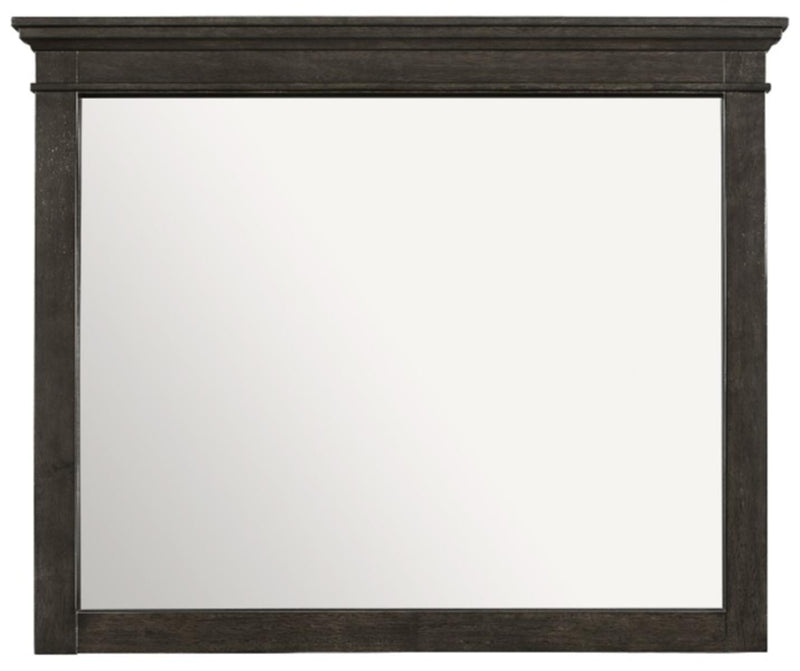 Blaire Farm Mirror in Saddle Brown Wood 1675-6 image