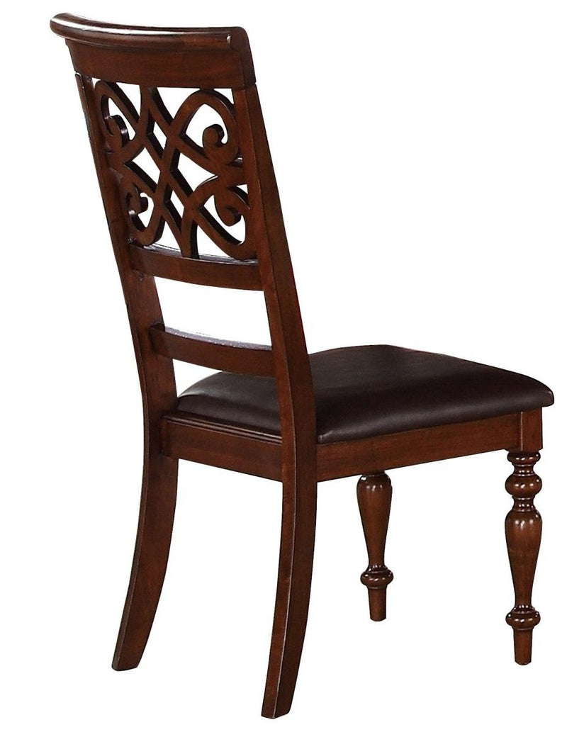 Creswell Side Chair in Dark Cherry (Set of 2) image