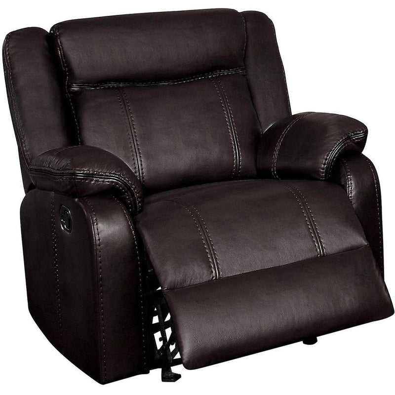 Jude Glider Recliner Chair in Brown 8201BRW-1 image