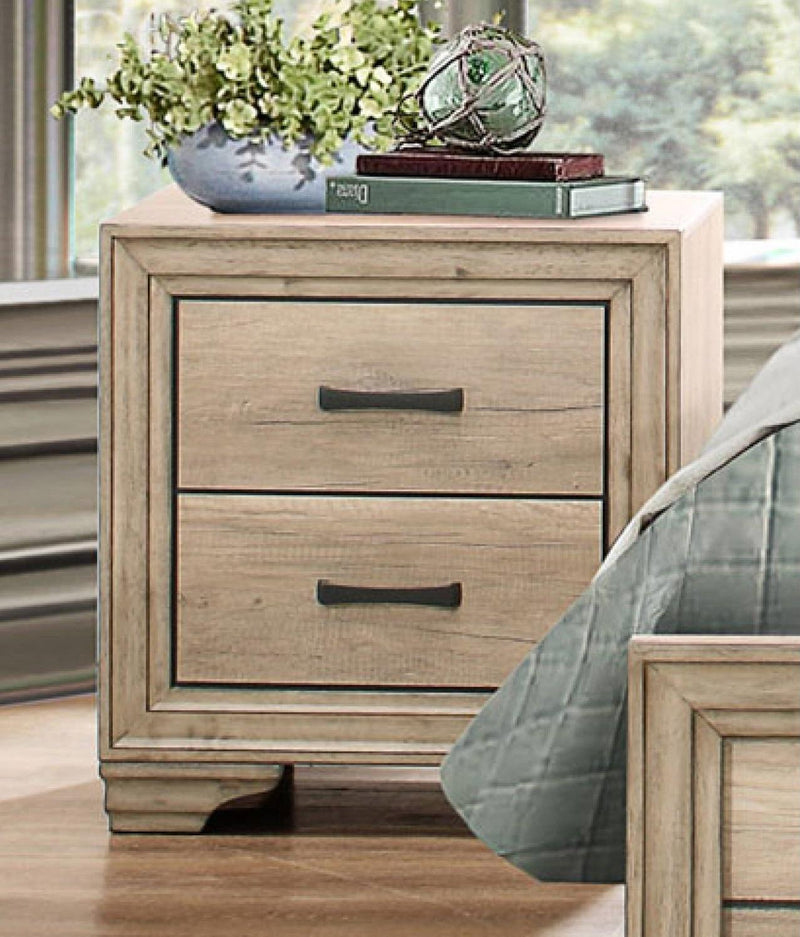 Lonan 2 Drawer Nightstand in Natural 1955-4 image