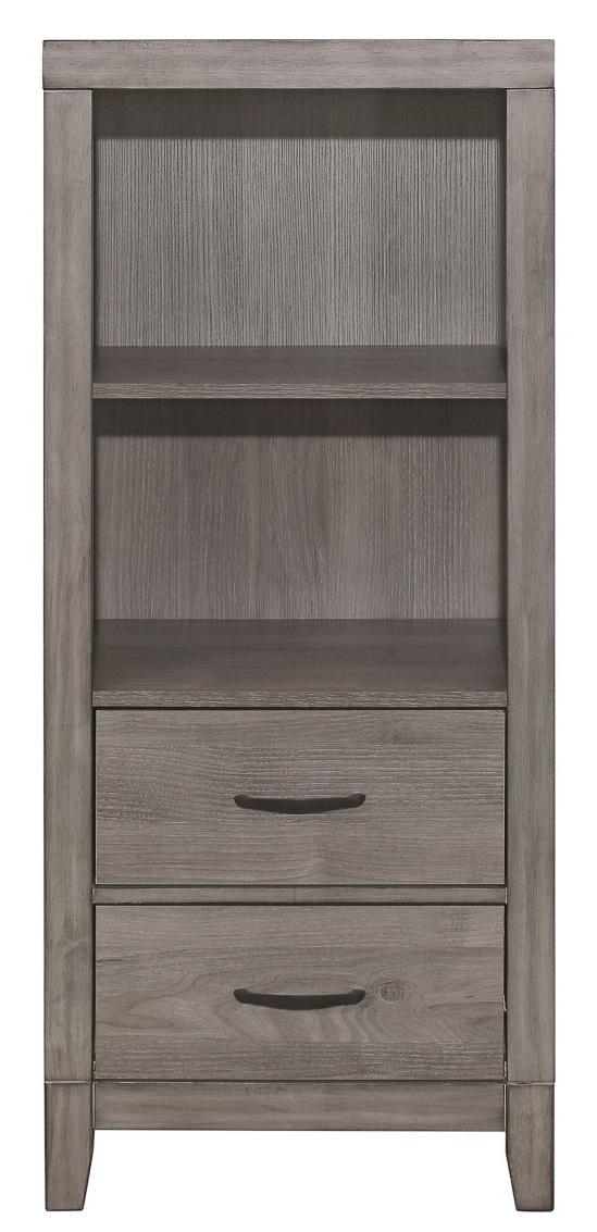 Woodrow Pier/Tower Nightstand in Gray 2042NB-10 image