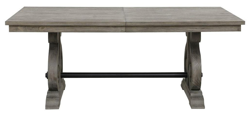 Toulon Dining Table in Dark Pewter 5438-96* image