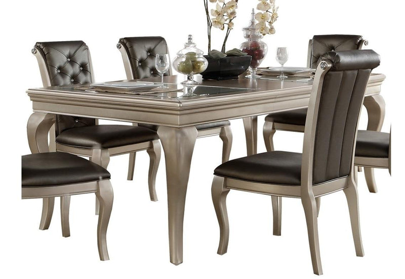 Crawford Dining Table in Silver 5546-84 image