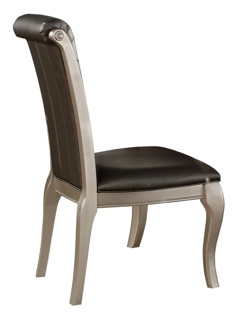 Crawford Side Chair in Silver (Set of 2) image