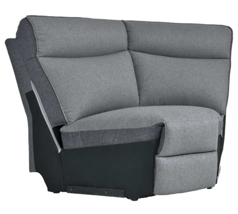 Maroni Corner Seat in Dark Gray/Light Gray 8259-CR image