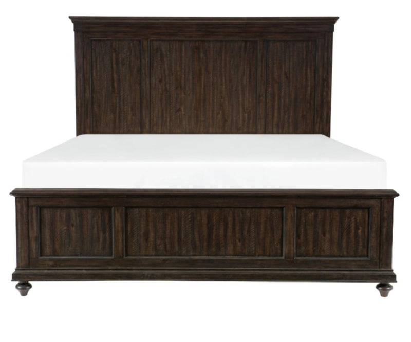 Cardona King Panel Bed in Driftwood Charcoal 1689K-1EK* image