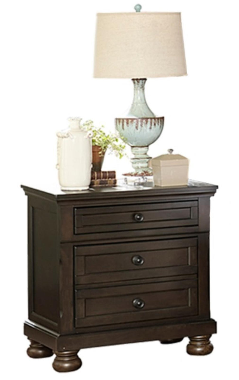 Begonia Nightstand in Gray 1718GY-4 image