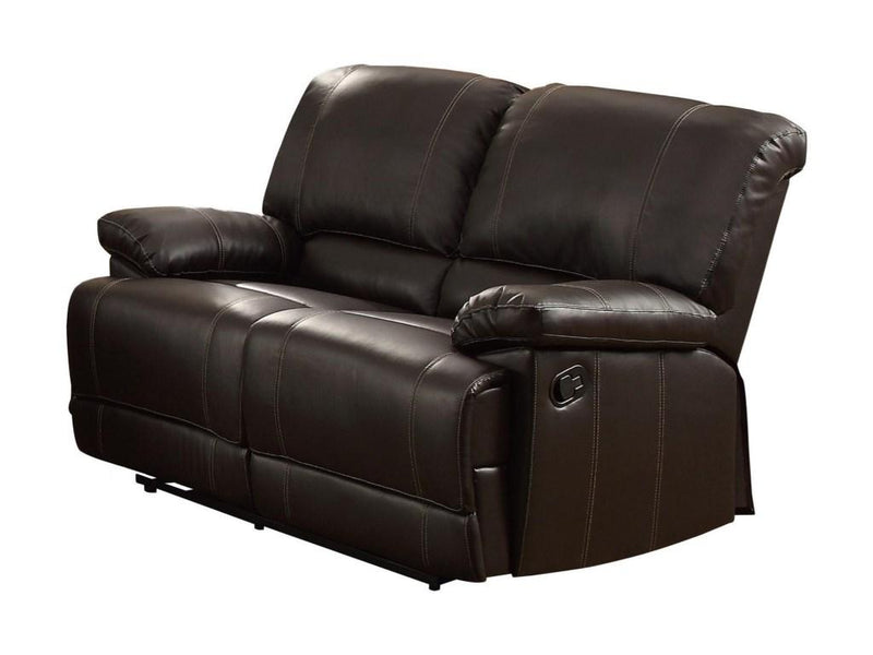 Cassville Double Reclining Loveseat in Dark Brown 8403-2 image