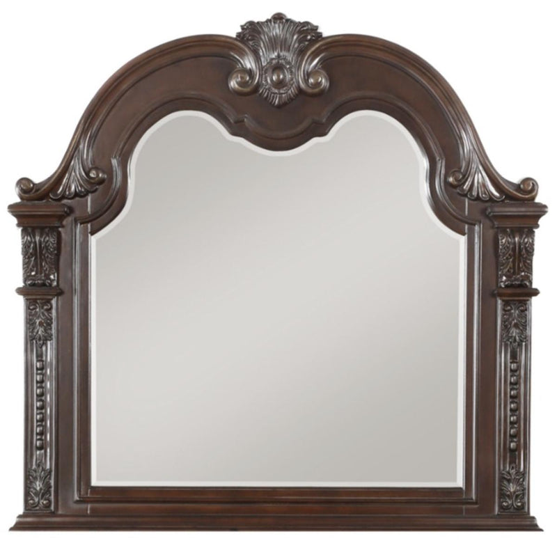 Cavalier Mirror in Dark Cherry 1757-6 image