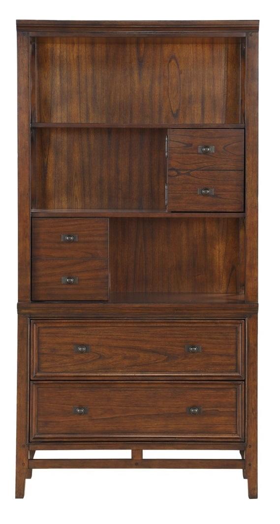 Frazier Bookcase in Brown Cherry 1649-18 image