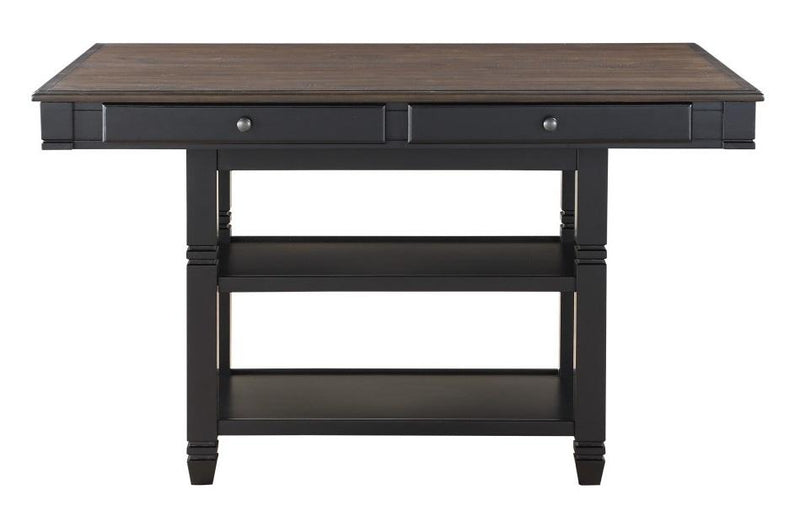 Baywater Counter Height Table in Natural and Black 5705BK-36 image