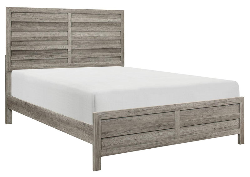 Mandan Full Panel Bed in Weathered Gray 1910GYF-1* image