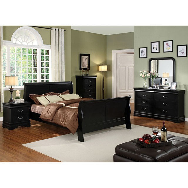 Louis Philippe Cal.King Bed
